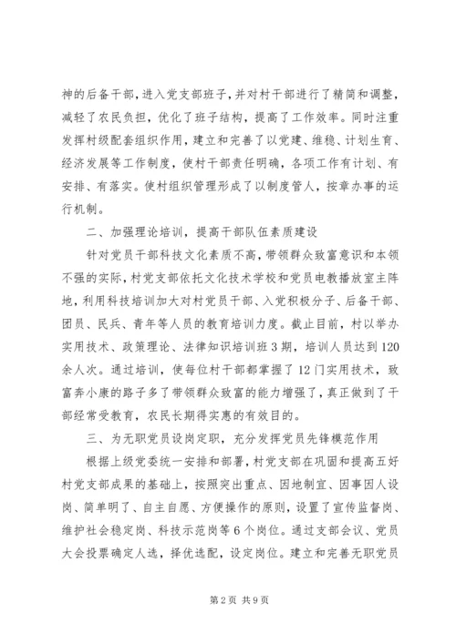 村先进党支部事迹材料 (2).docx