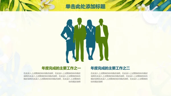 动感活力夏日旅行社商业计划书通用PPT模板