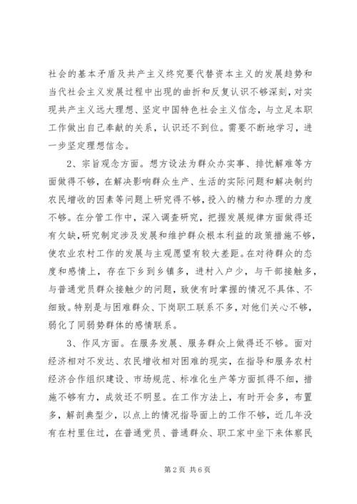 市委副书记党性剖析材料.docx