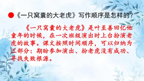 部编版语文四年级上册第六单元复习课件