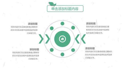 中国传统节气清明节介绍宣传清明踏青PPT模版