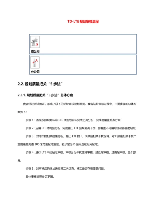 一种“5步3级”法进行4G规划设计质量把控的新方案.docx