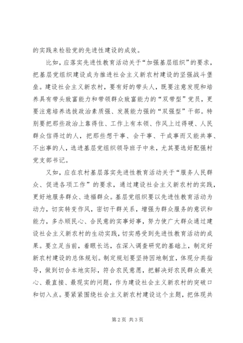 用党的先进性建设促进新农村建设 (2).docx