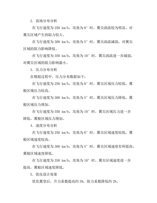计算流体动力学在航空器设计中的应用