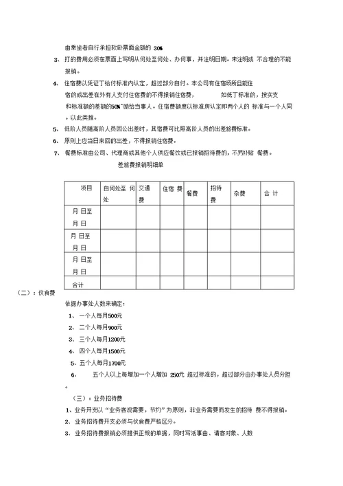 某分公司财务管理细则