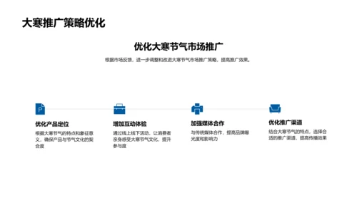 大寒节气市场推广策略PPT模板