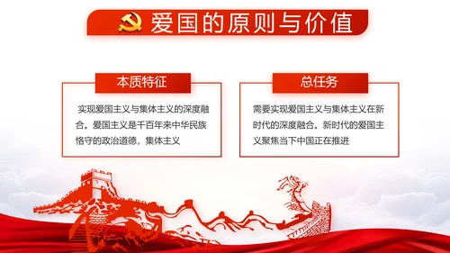 红色党建党支部年年终总结述职报告PPT