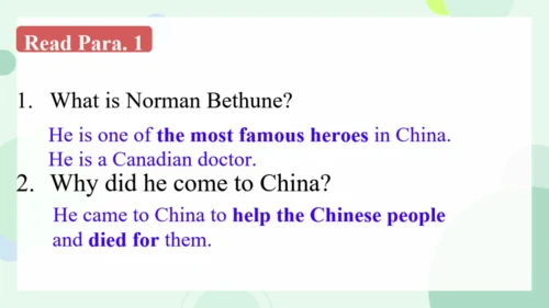 Module 3 Heroes Unit 2There were few doctors, so h