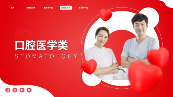 大学医科专业知识分享通用PPT模板