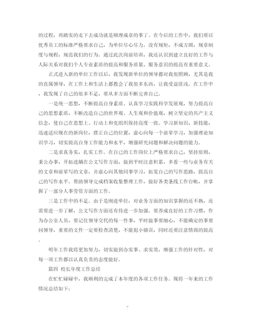 精编之度工作总结经典范文.docx