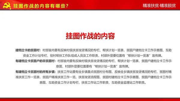 完整内容精准扶贫精准脱贫扶贫开发PPT