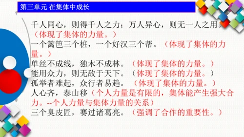 七下道德与法治考前强化文言文和名言警句以及重点问题课件(共24张PPT)