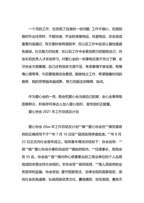 爱心协会工作总结.docx