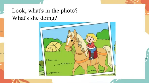 Module 7 Unit 1 There is a horse in this photo 课件(