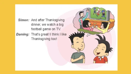 Module 4 Unit 1 Thanksgiving is my  favourite fest