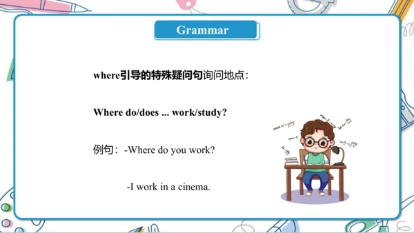Unit 4 Where do you work ? Lesson 19- Lesson 20 课件