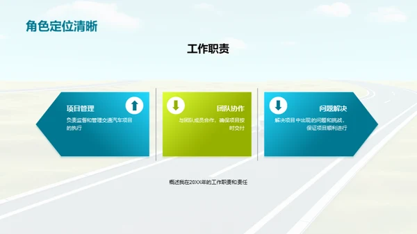 驶向成功的道路