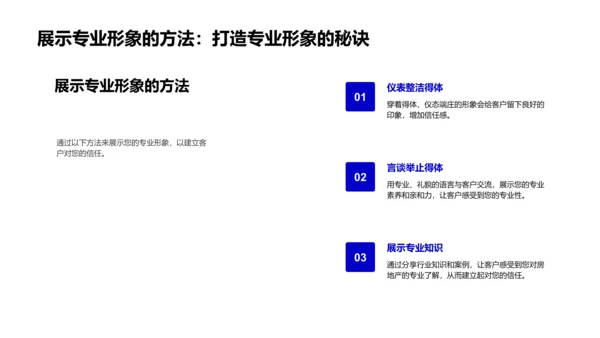 房产销售实战培训PPT模板