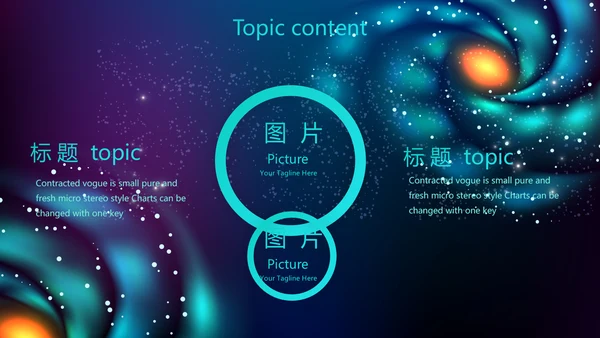 创意十二星座星空工作总结动态PPT模板