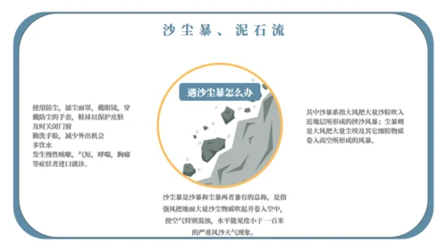 自然灾害应急预案自救安全教育通用PPT模板