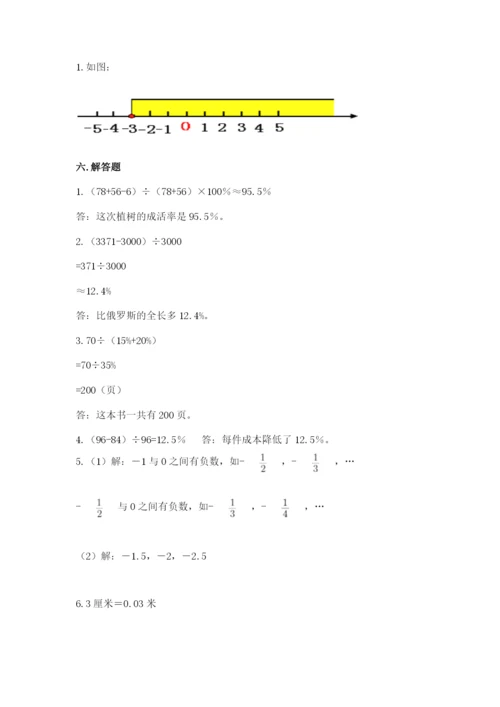 六年级下册数学期末测试卷及完整答案（必刷）.docx