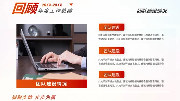 跨越2020新年计划年终总结述职报告PPT