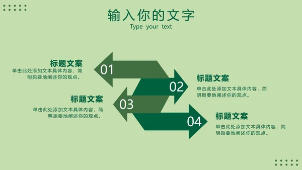 绿色环保工作总结报告PPT模板