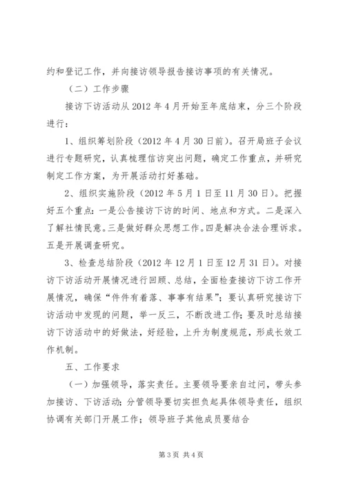 领导干部接访下访工作方案 (5).docx