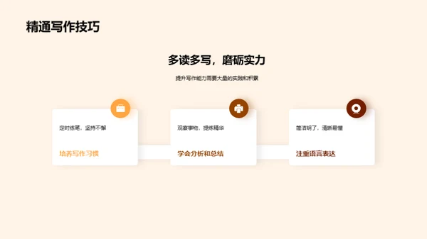 精通写作之路