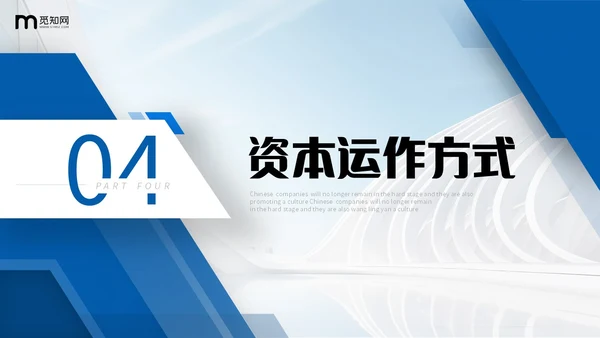蓝色商务风叠压形状商业项目计划书PPT商业计划书