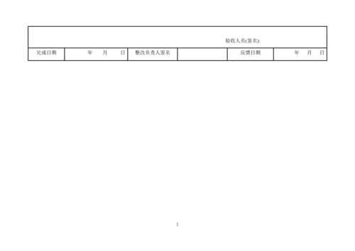 编号06 事故隐患排查整改台账.docx