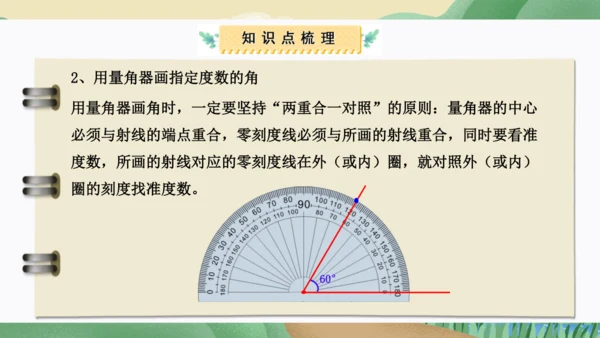 第三单元：角的度量（单元复习课件）人教版四年级数学上册(共35张PPT)