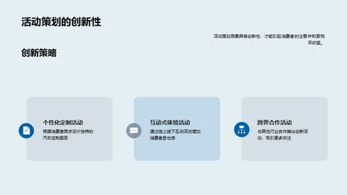 打造汽车电商活动策略