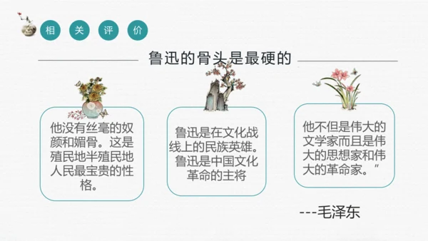 七年级上册第三单元整本书阅读《朝花夕拾》课件