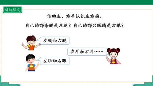 新人教版1年级上册 2.2 左、右 教学课件（27张PPT）