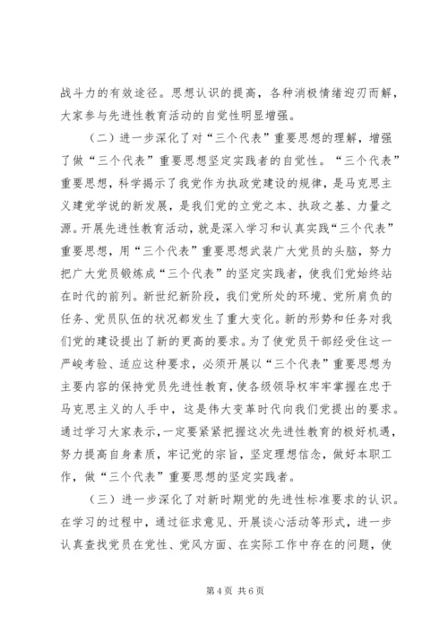 保持共产党员先进性教育活动“学习动员阶段”总结.docx