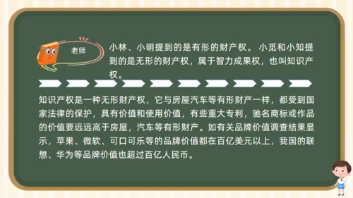 小学生知识产权科普课堂通用PPT模板