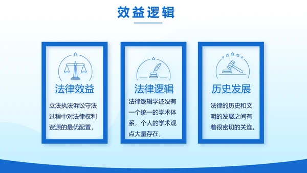 蓝色大气法律律法讲座宣传动态PPT