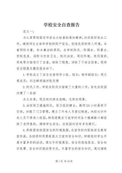 学校安全自查报告 (11).docx