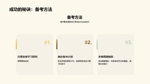通用学历考试解析