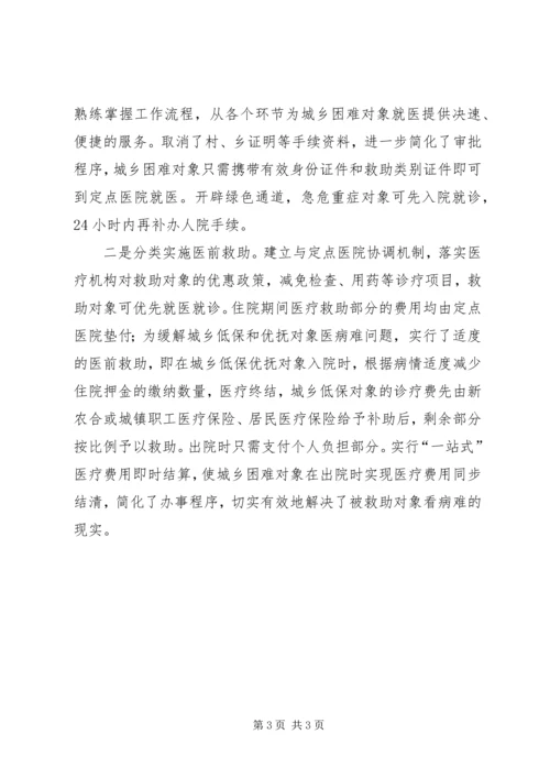 城乡医疗救助情况汇报 (3).docx