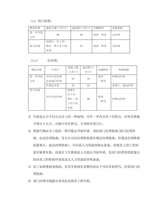 DHL员工标准手册