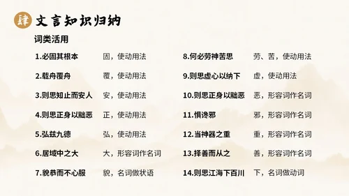 中国风水墨简约说课谏太宗十思疏课件PPT模板高中必修下册