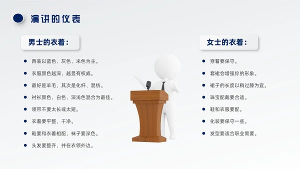 蓝色微粒体风演讲技巧培训