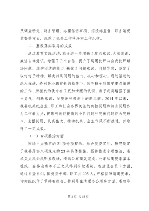 四风回头看自查报告 (3).docx