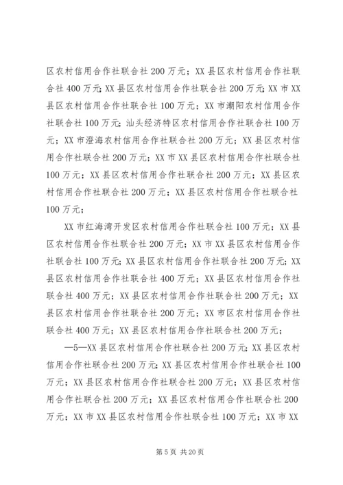 信用社(银行)章程.docx