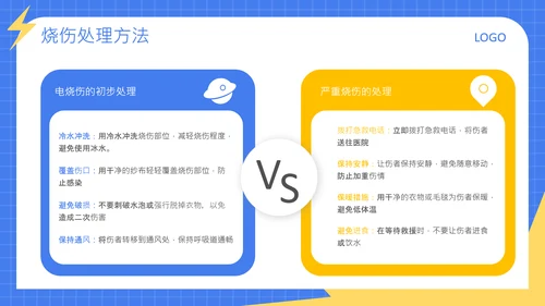 蓝色卡通风格常见触电场景与救援方法安全教育PPT