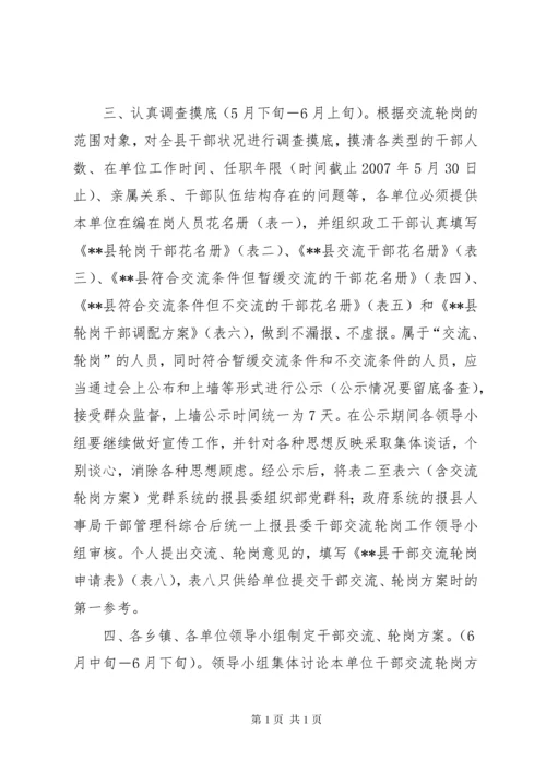 科级领导干部轮岗交流的思考.docx