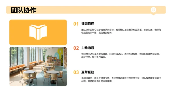黄色3D风入职自我介绍PPT主题
