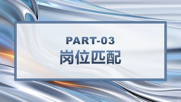 蓝灰色流体简约风大学生个人简历PPT模板